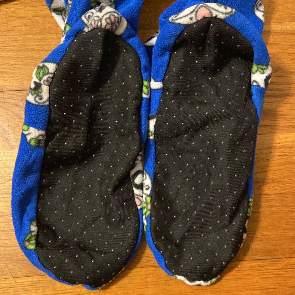 Footed Onesie Pajamas With Sugar Skulls - Picture 4 of 4